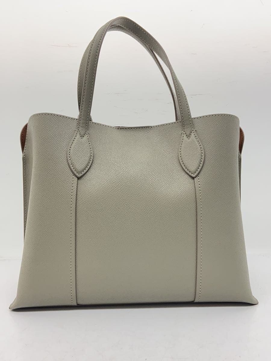 FURLA tote bag leather GRY WB00420 3