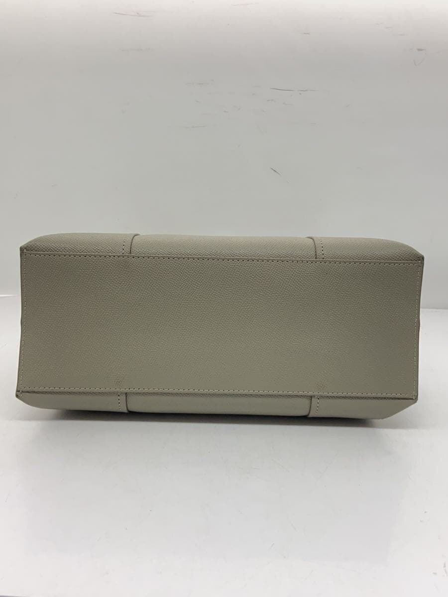 FURLA tote bag leather GRY WB00420 4