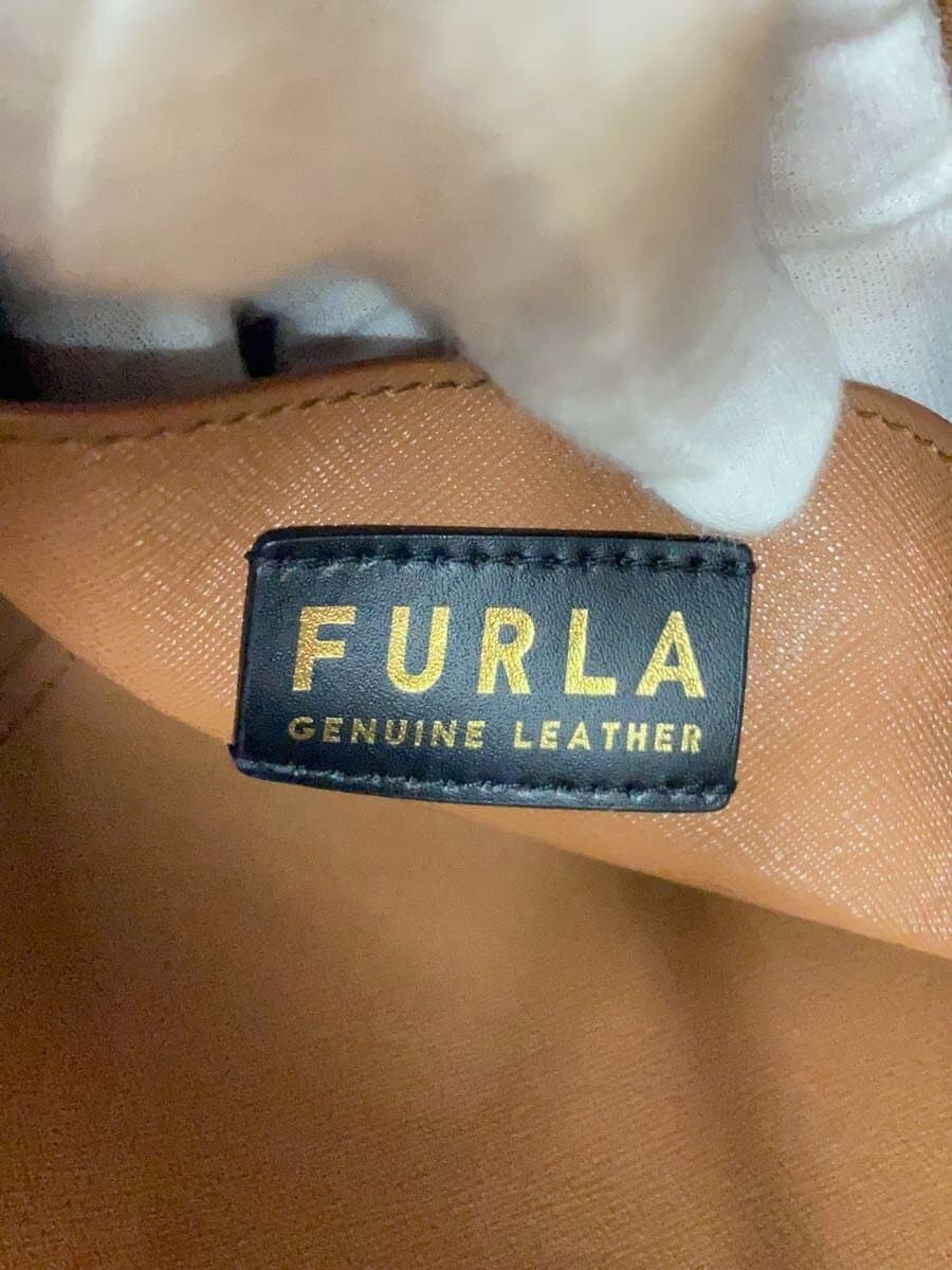 FURLA tote bag leather GRY WB00420 6