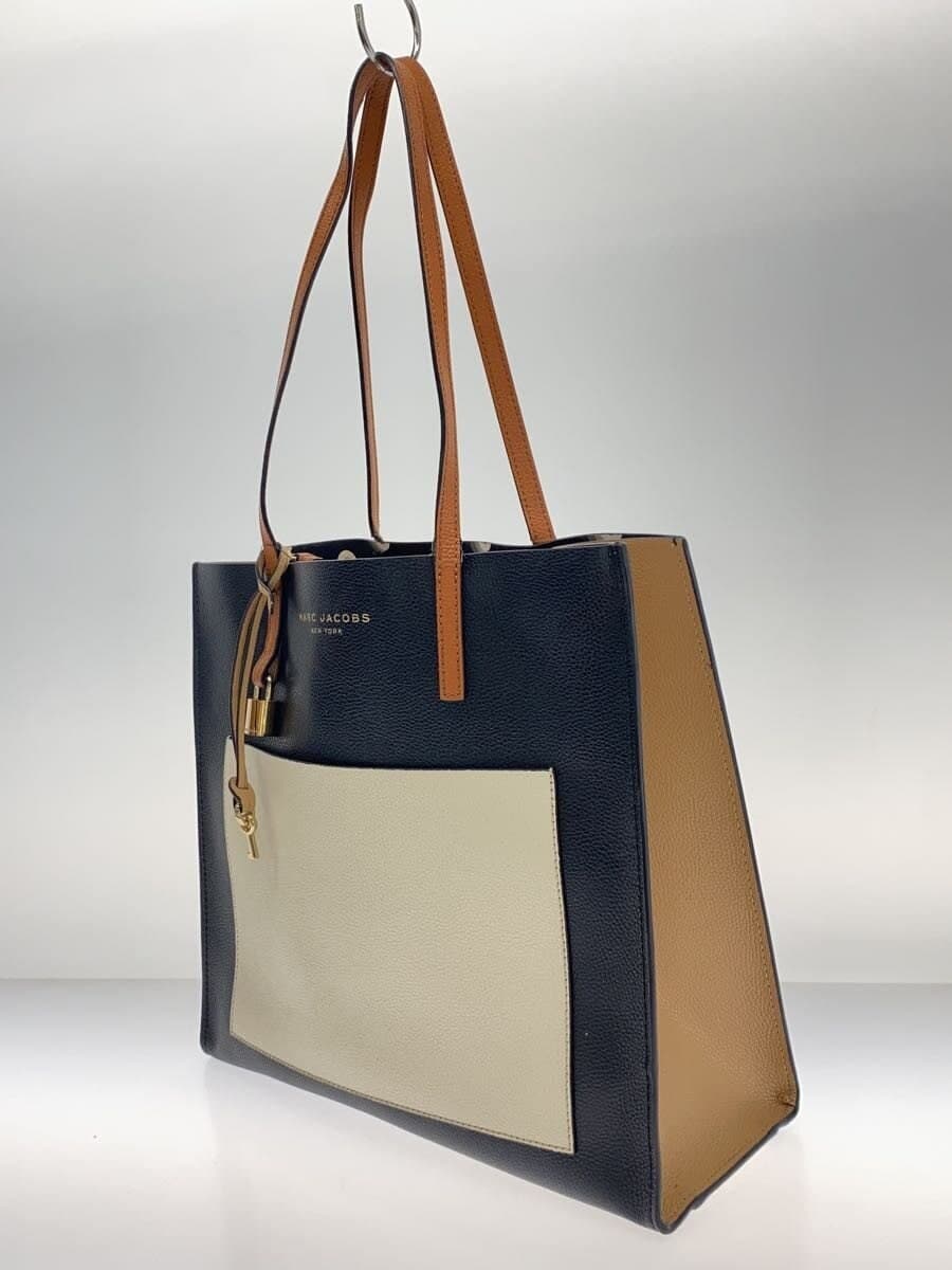 MARC JACOBS Tote Bag Leather BLK M0016131 244 2