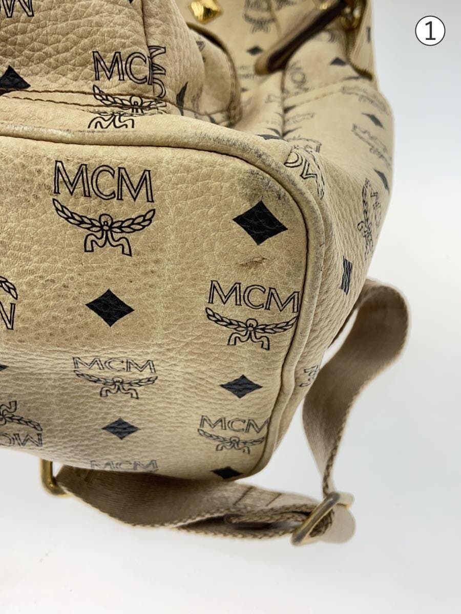 MCM Backpack BEG MWK1SVE01IG001 7