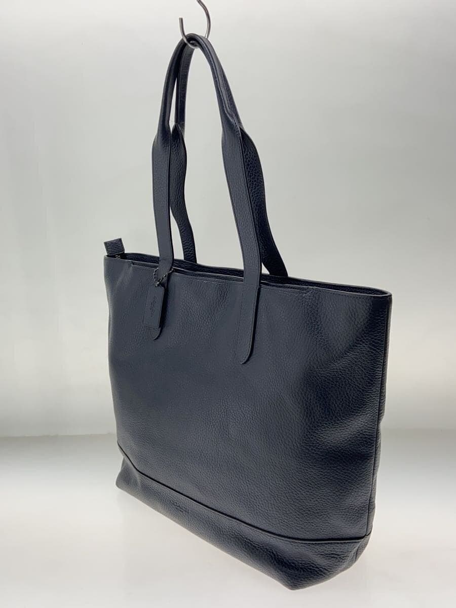 COACH Tote Bag Leather NVY 89933 2