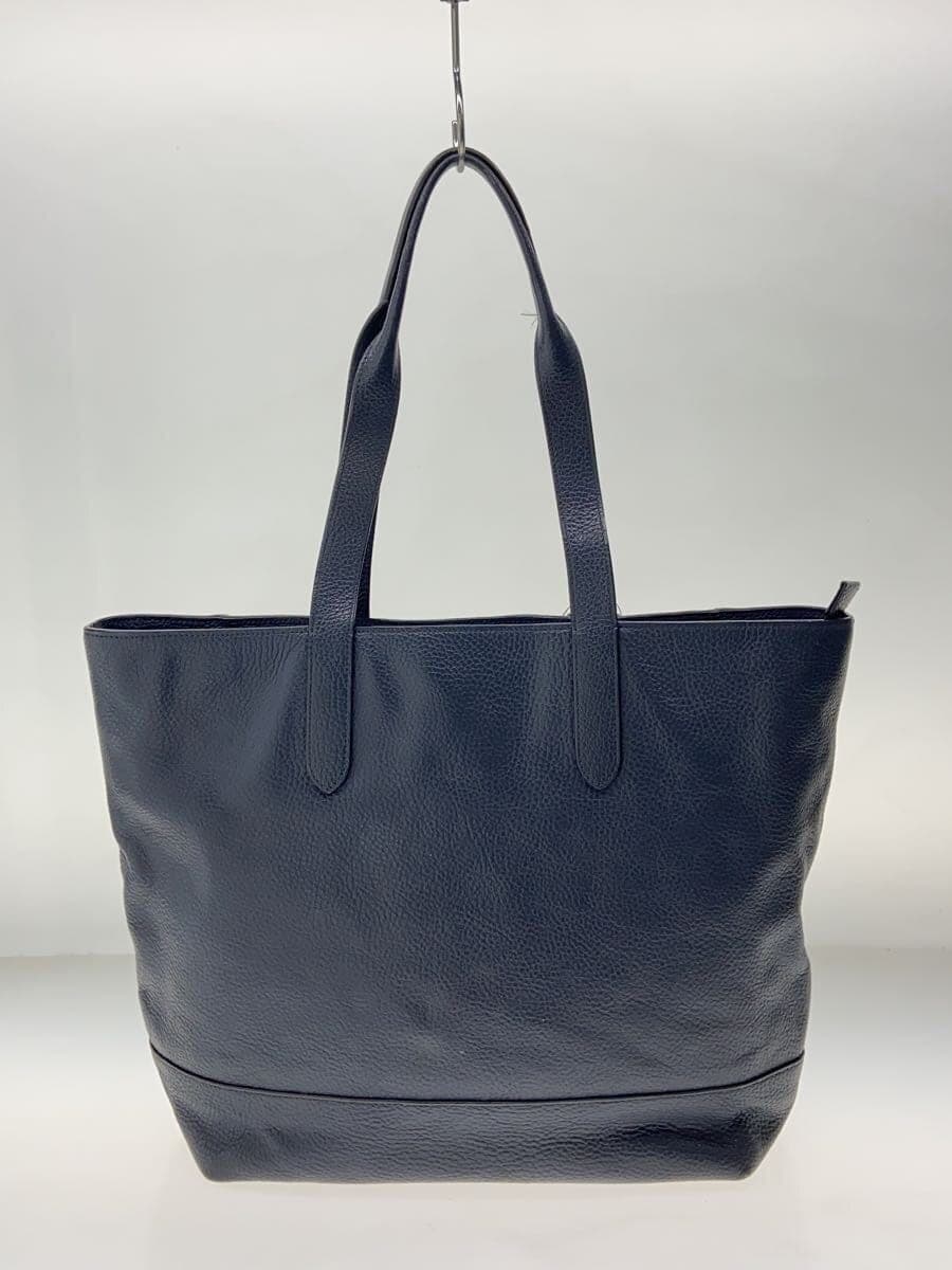 COACH Tote Bag Leather NVY 89933 3