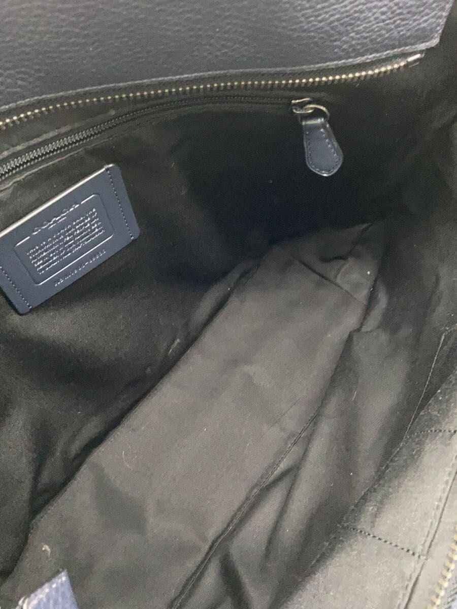 COACH Tote Bag Leather NVY 89933 6