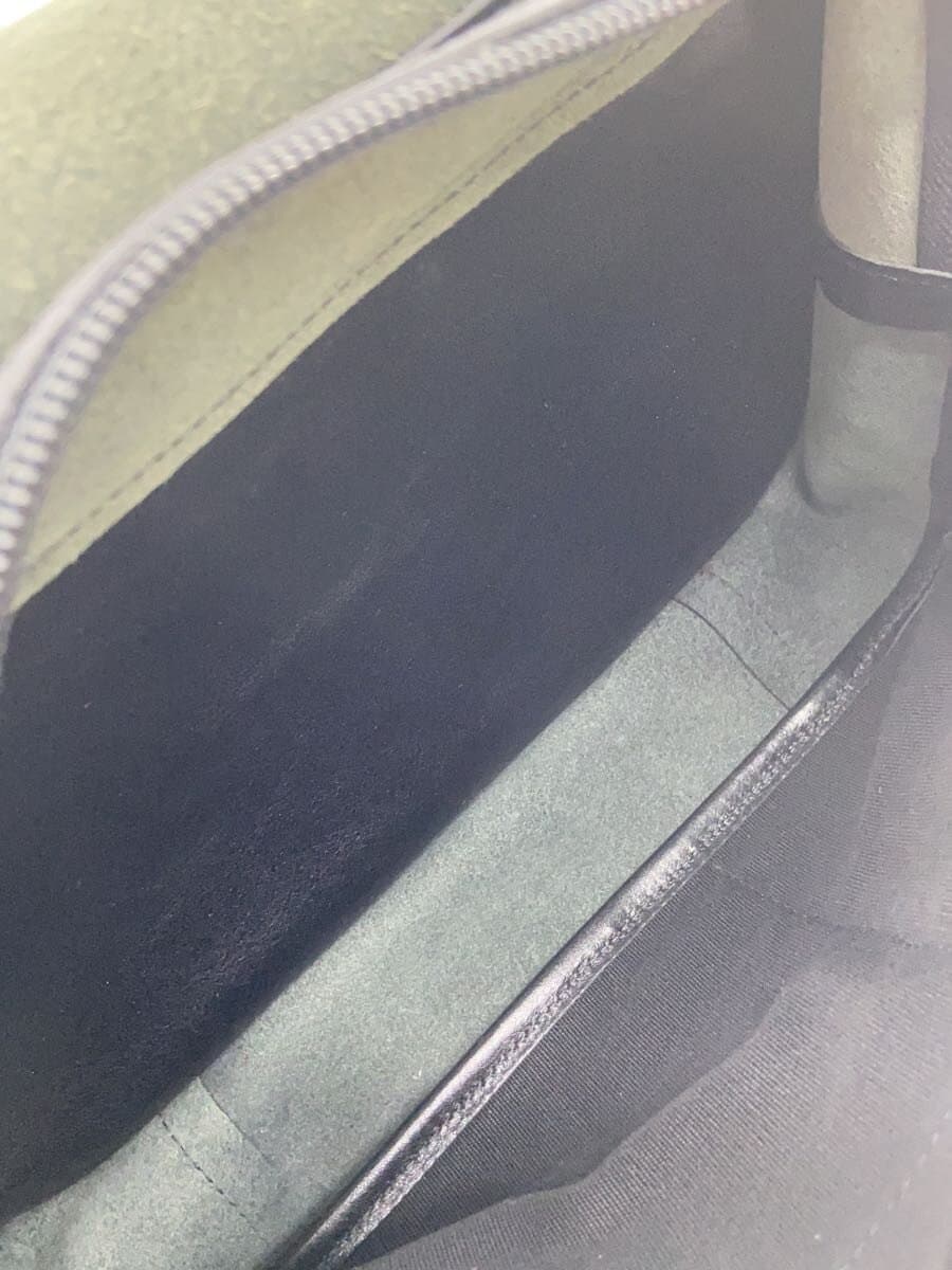 IL BISONTE Waist Bag Leather BLK 6