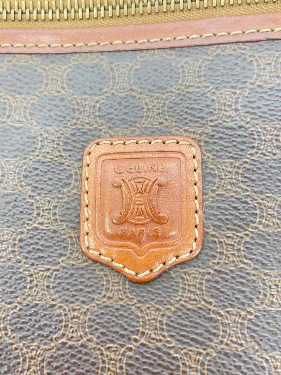 CELINE Macadam Pattern Second Bag BRW All Over Pattern 5