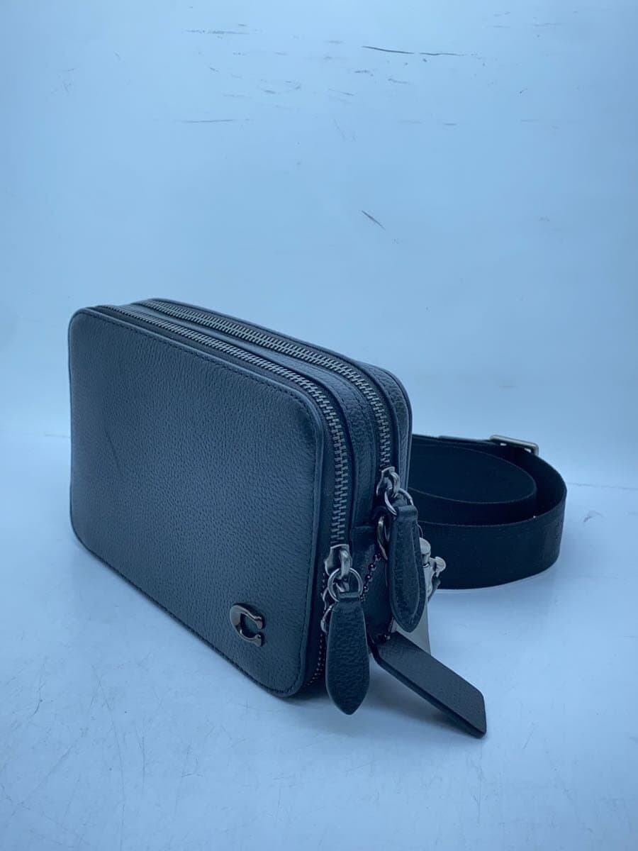 COACH Shoulder Bag Leather BLK Solid CR782 2