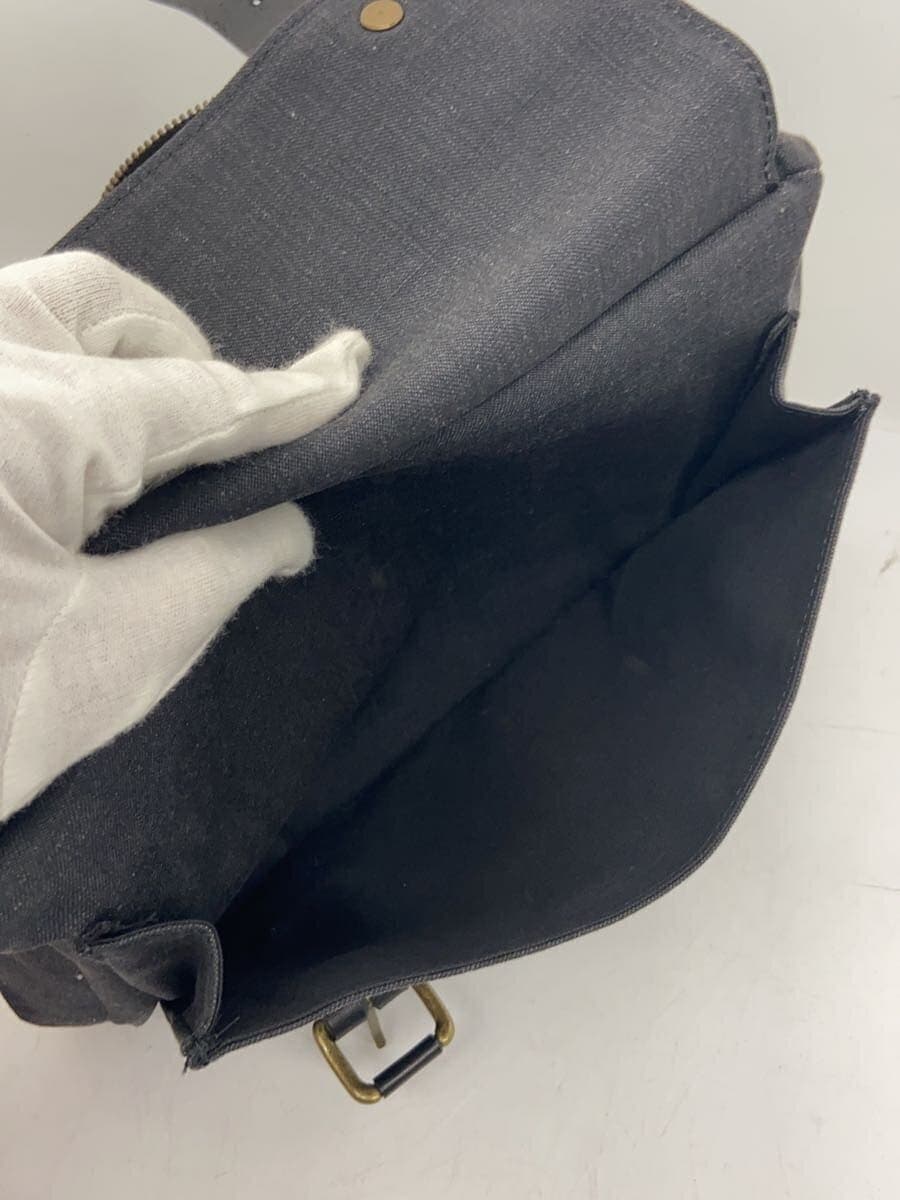DRIES VAN NOTEN shoulder bag denim BLK 8