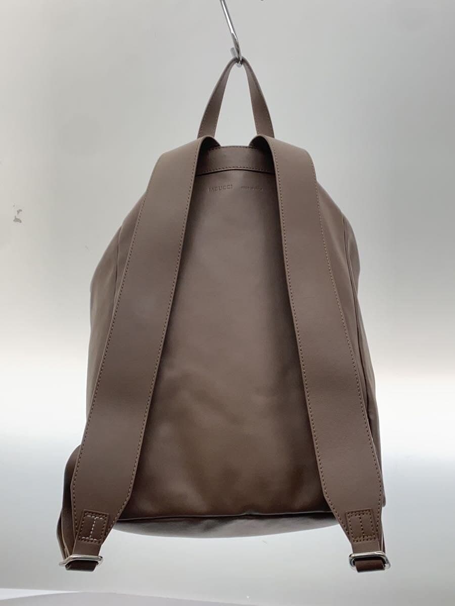 IACUCCI Backpack Leather BRW 3