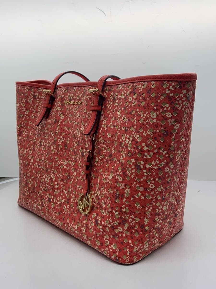 MICHAEL KORS Tote Bag -- RED All-over Pattern 35S8GTVT3R 2