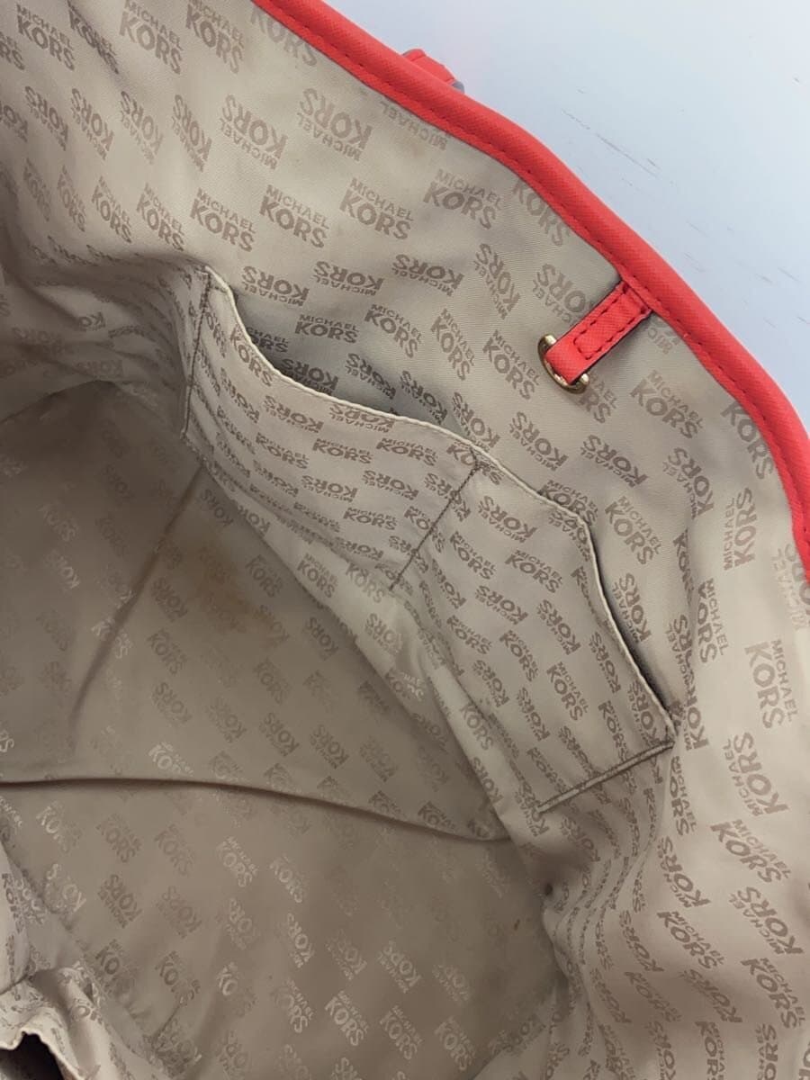 MICHAEL KORS Tote Bag -- RED All-over Pattern 35S8GTVT3R 8
