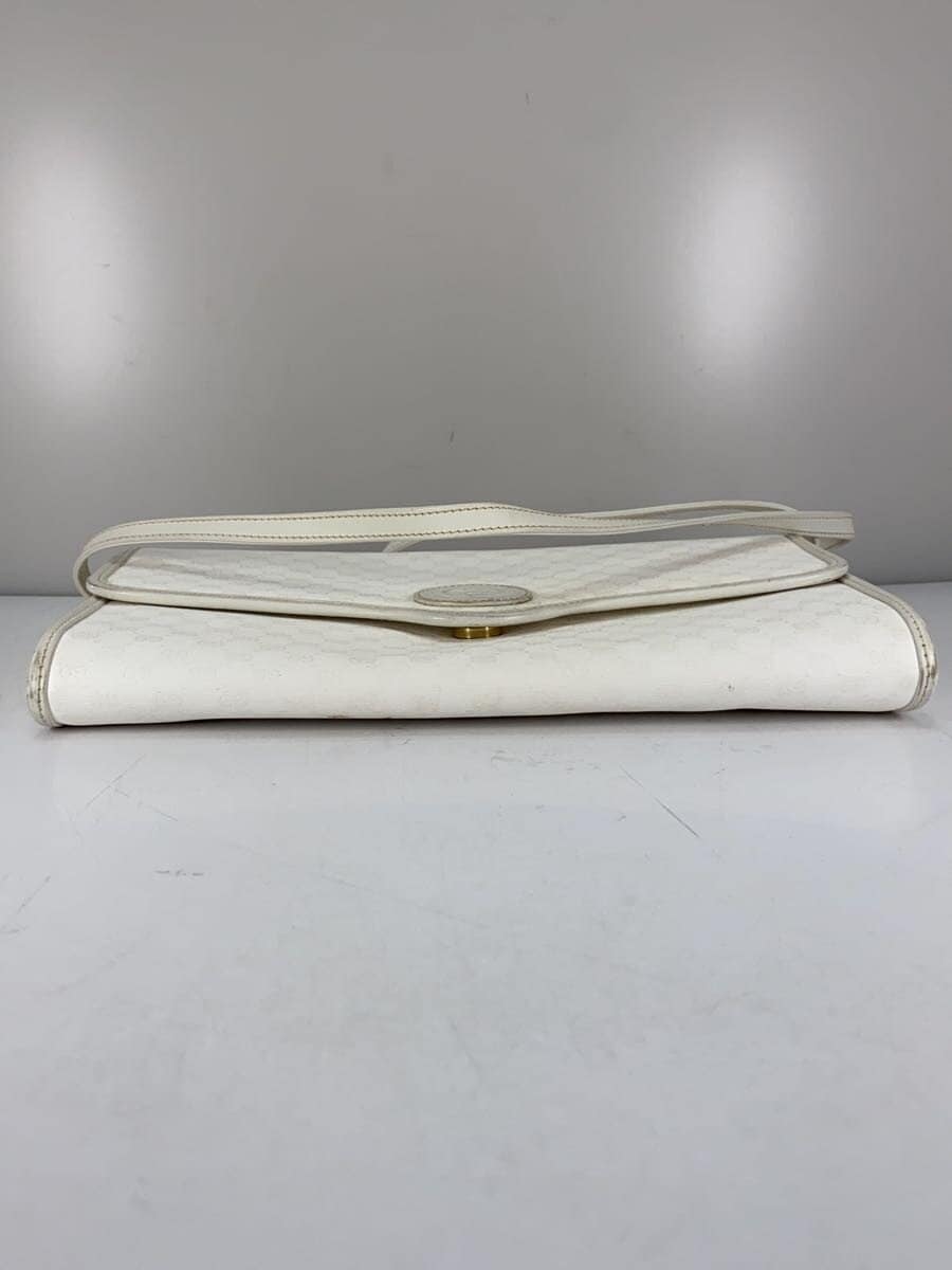 GUCCI Shoulder Bag WHT 4