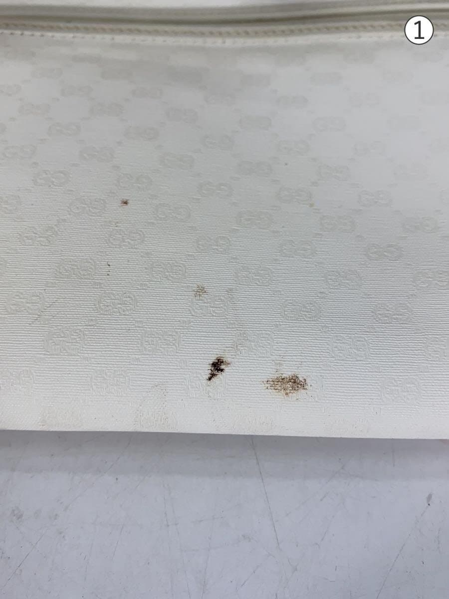 GUCCI Shoulder Bag WHT 8