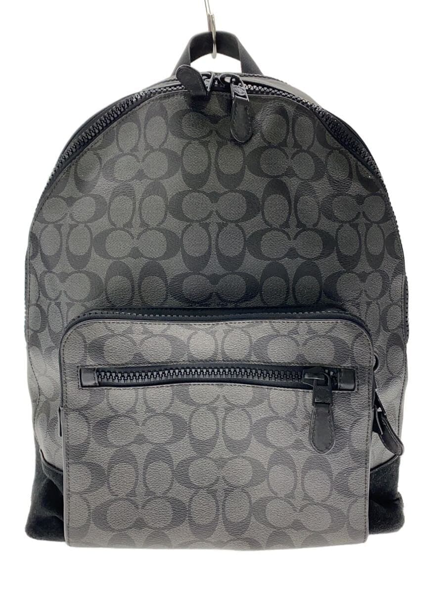 COACH Backpack GRY All Over Pattern F36137