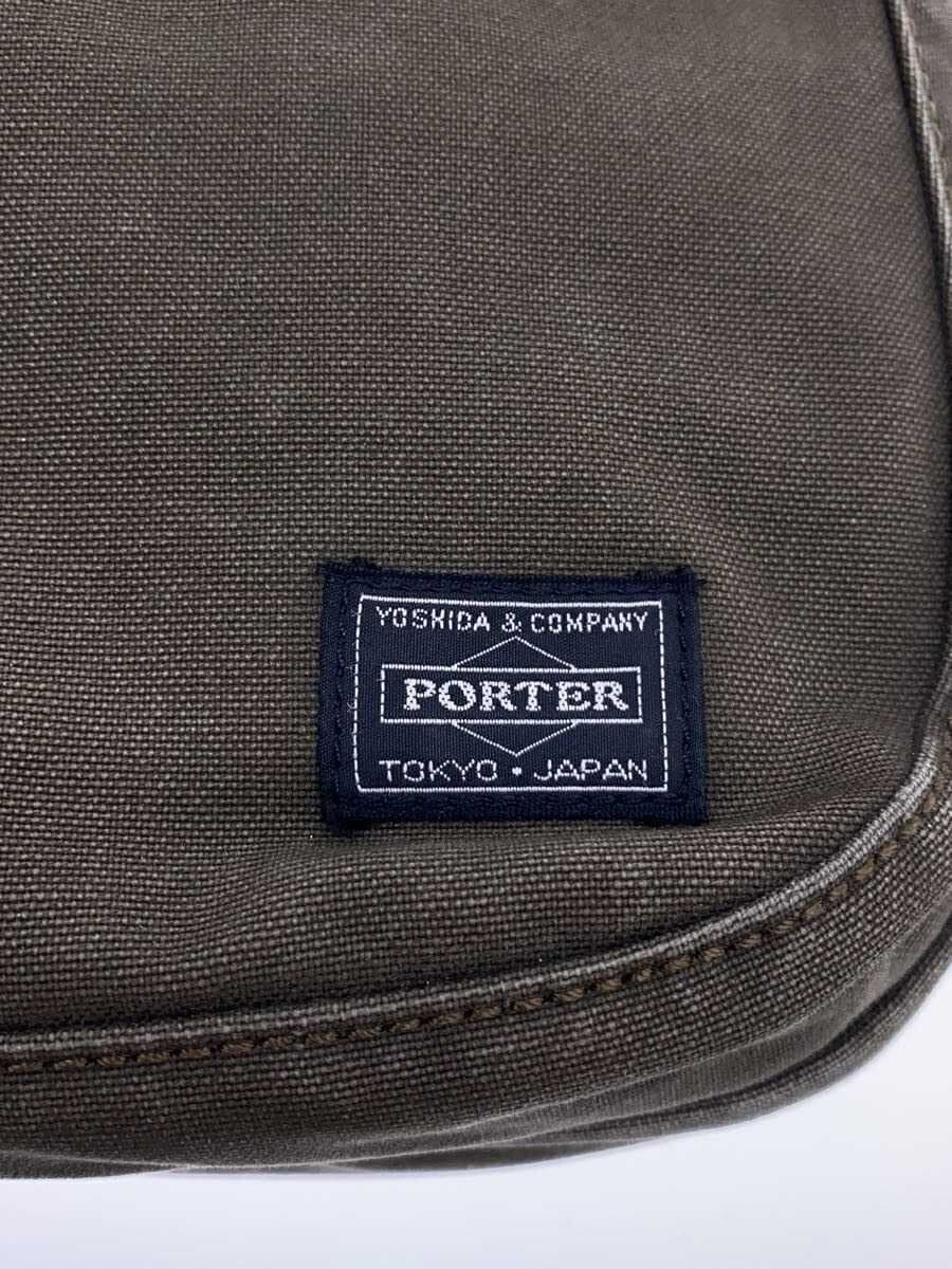 PORTER Shoulder Bag GRN Fade & Tear 5