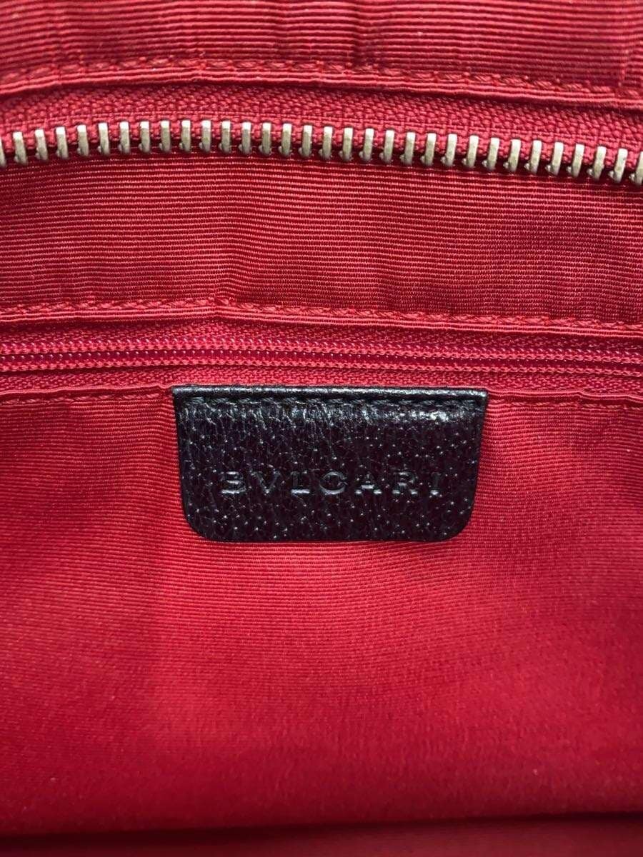 BVLGARI Tote Bag Canvas BLK Logo Mania 5