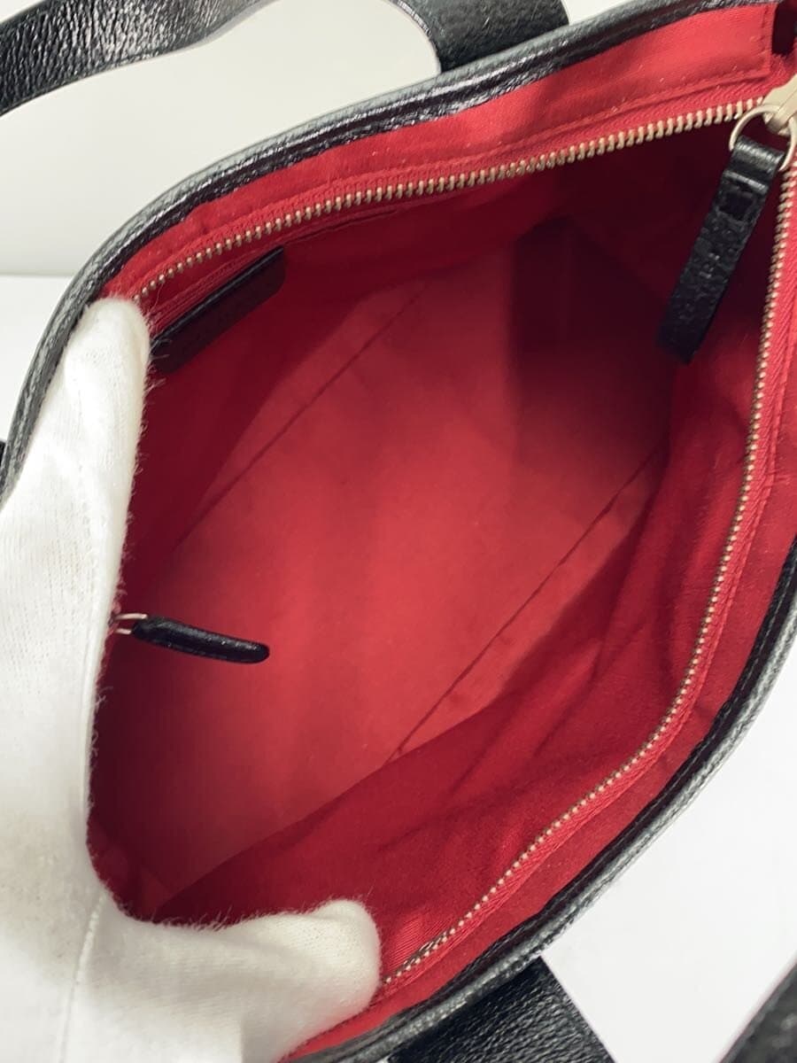 BVLGARI Tote Bag Canvas BLK Logo Mania 6