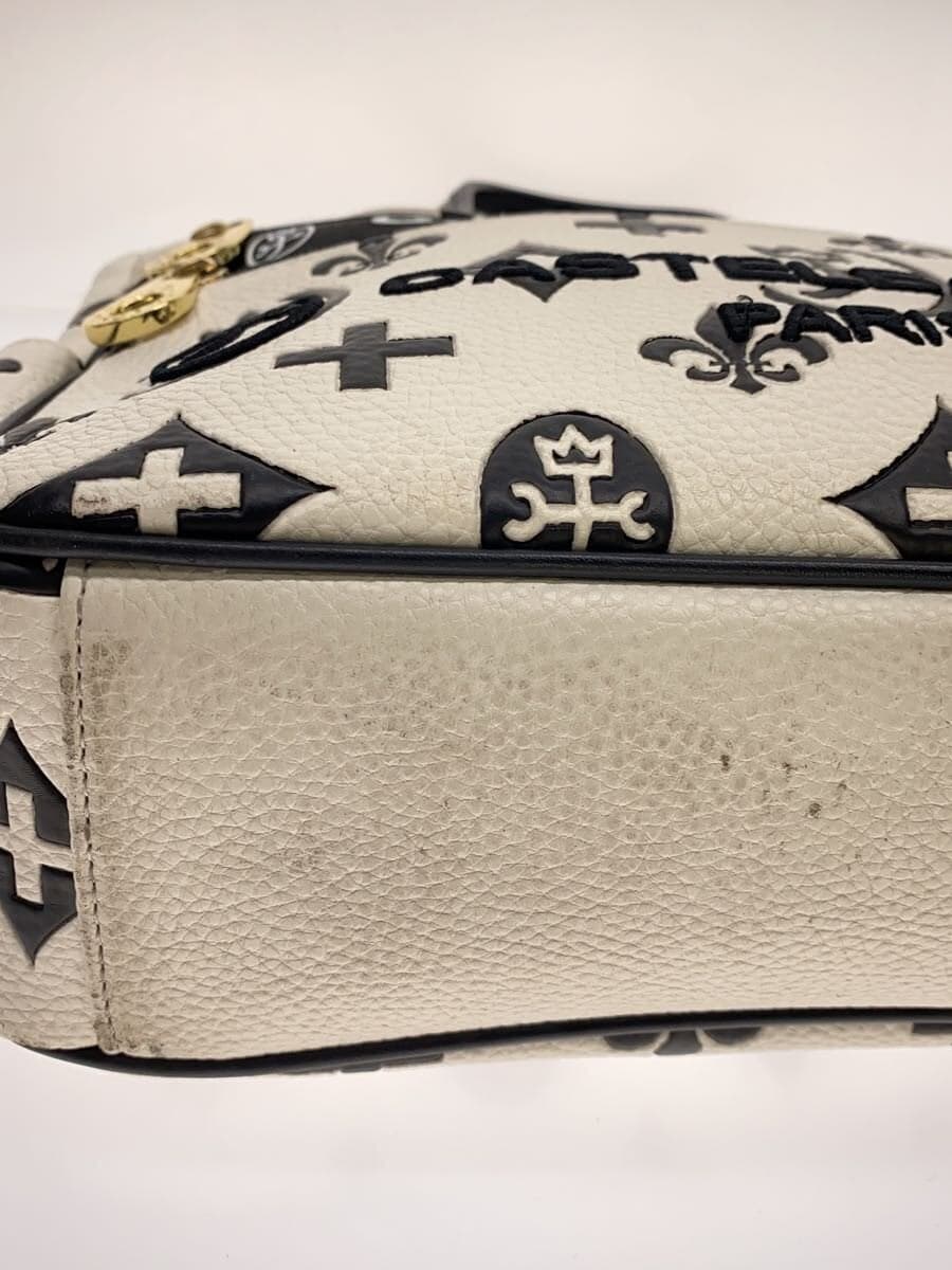 CASTELBAJAC tote bag -- WHT 8