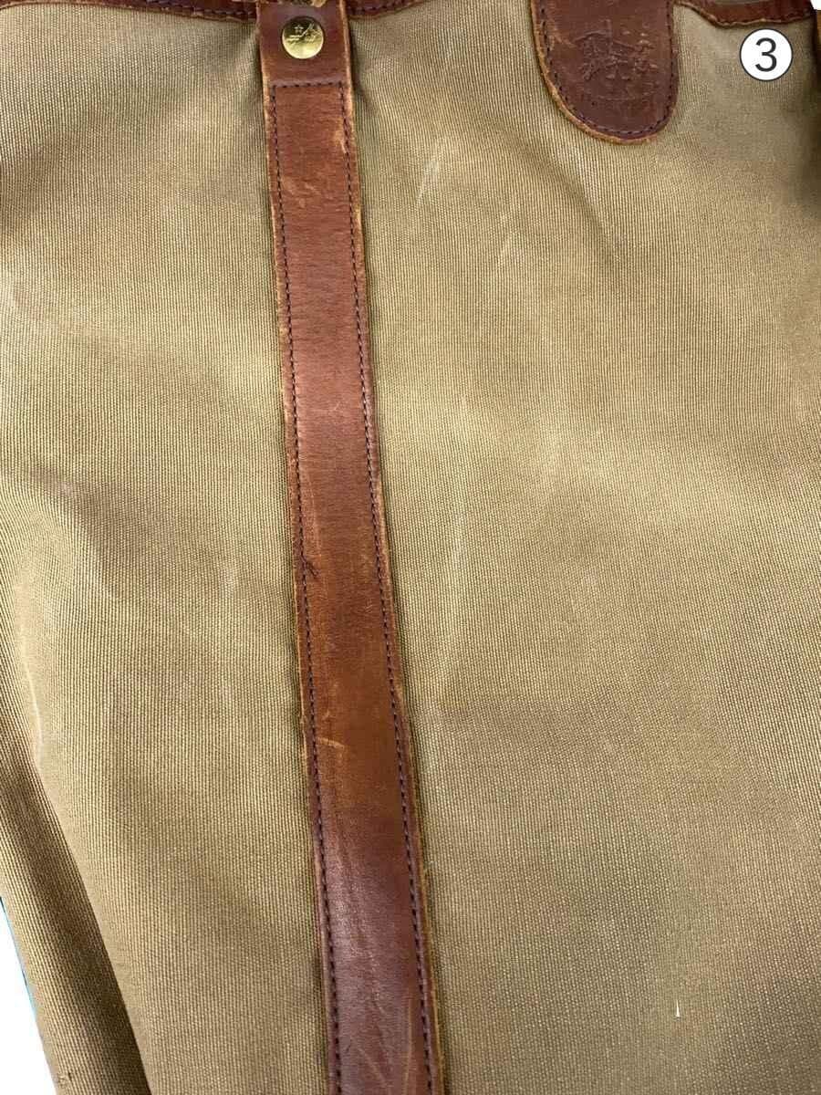 IL BISONTE Tote Bag KHK Solid 9