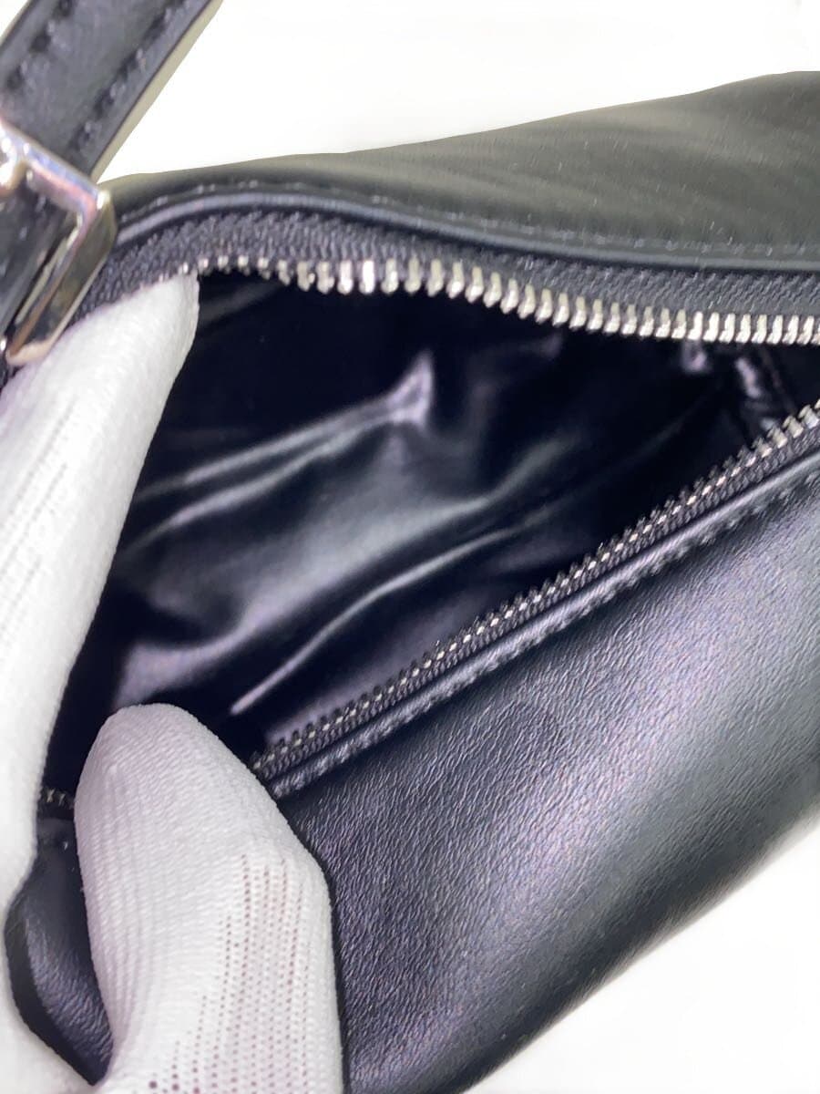 THE ROW Bag Leather BLK 6