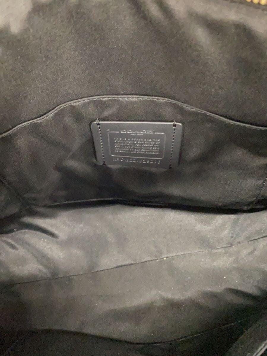 COACH Tote Bag Leather BRW All Over Pattern F29208 6