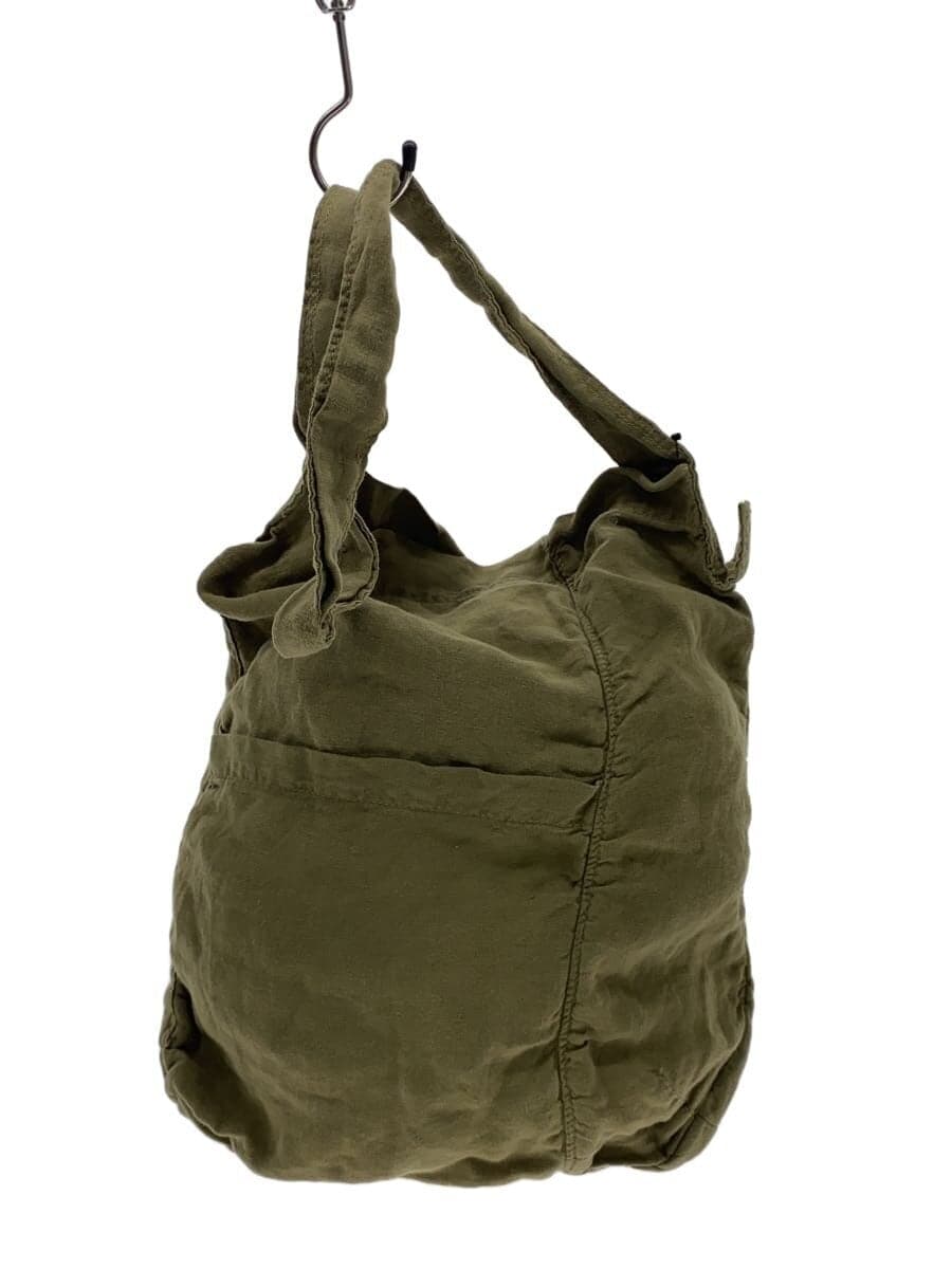 Plantation Shoulder Bag Linen KHK Solid