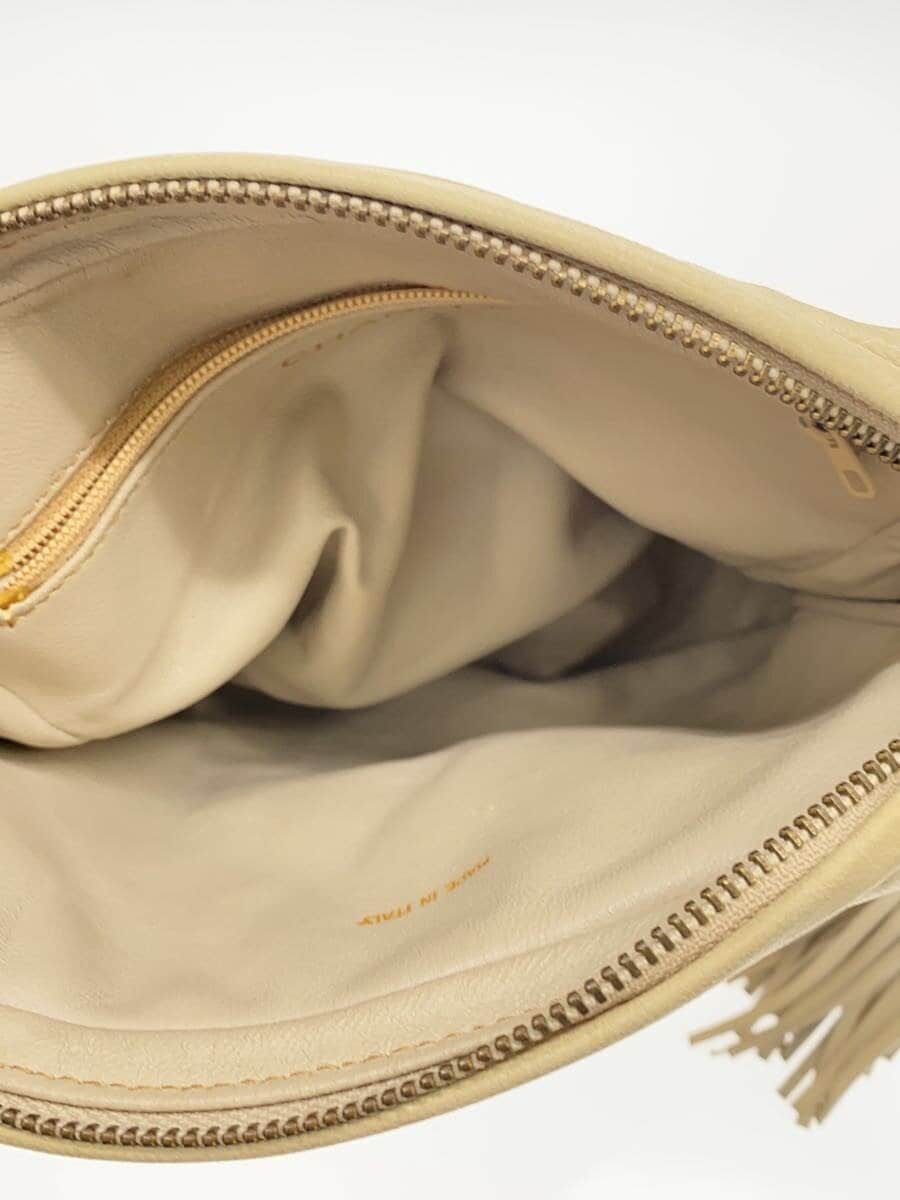 CHANEL Matelassé Coco Mark Chain Shoulder Bag -- CRM OLD vintage 6