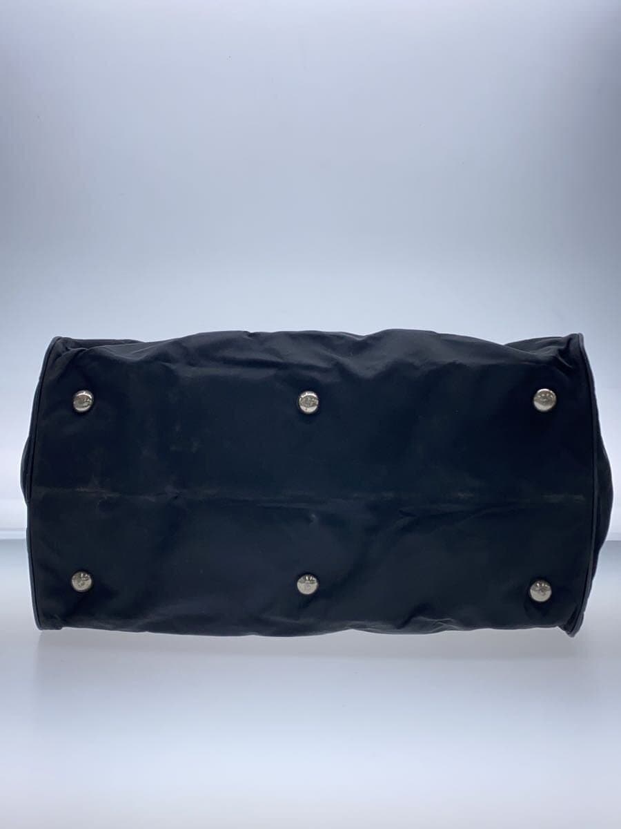 PRADA Boston Bag Nylon BLK Solid 4