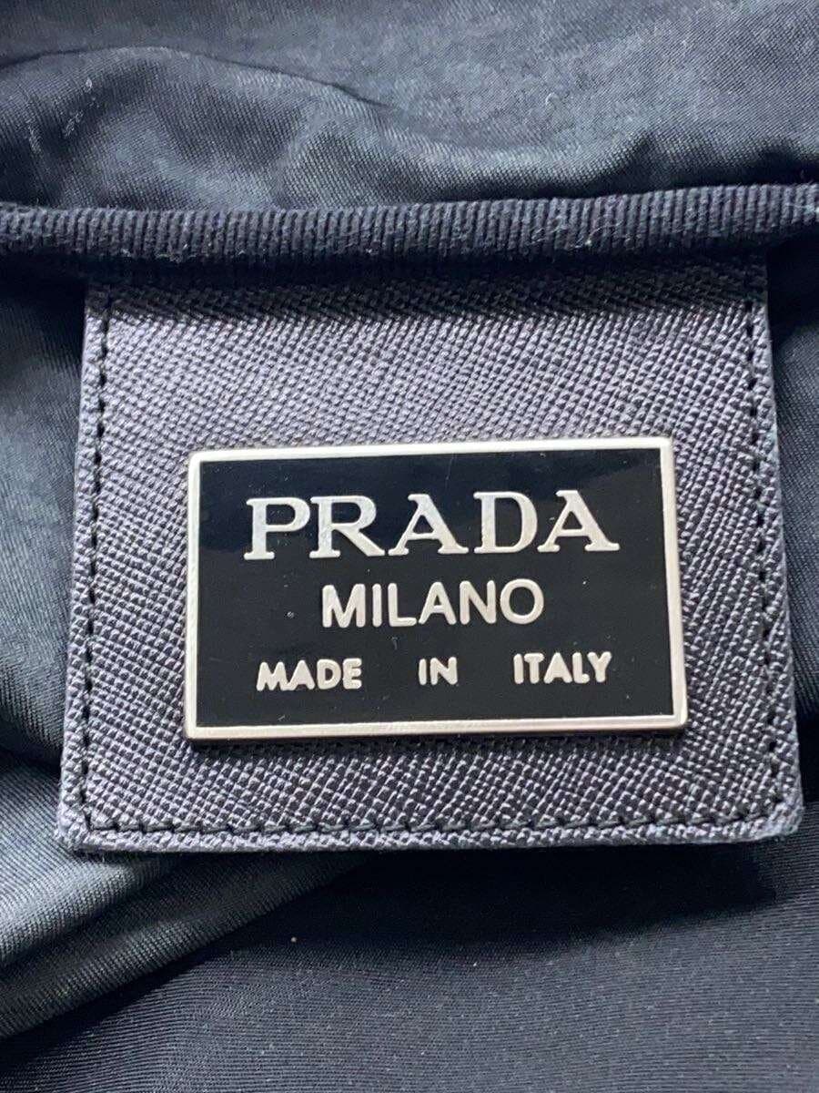 PRADA Boston Bag Nylon BLK Solid 5