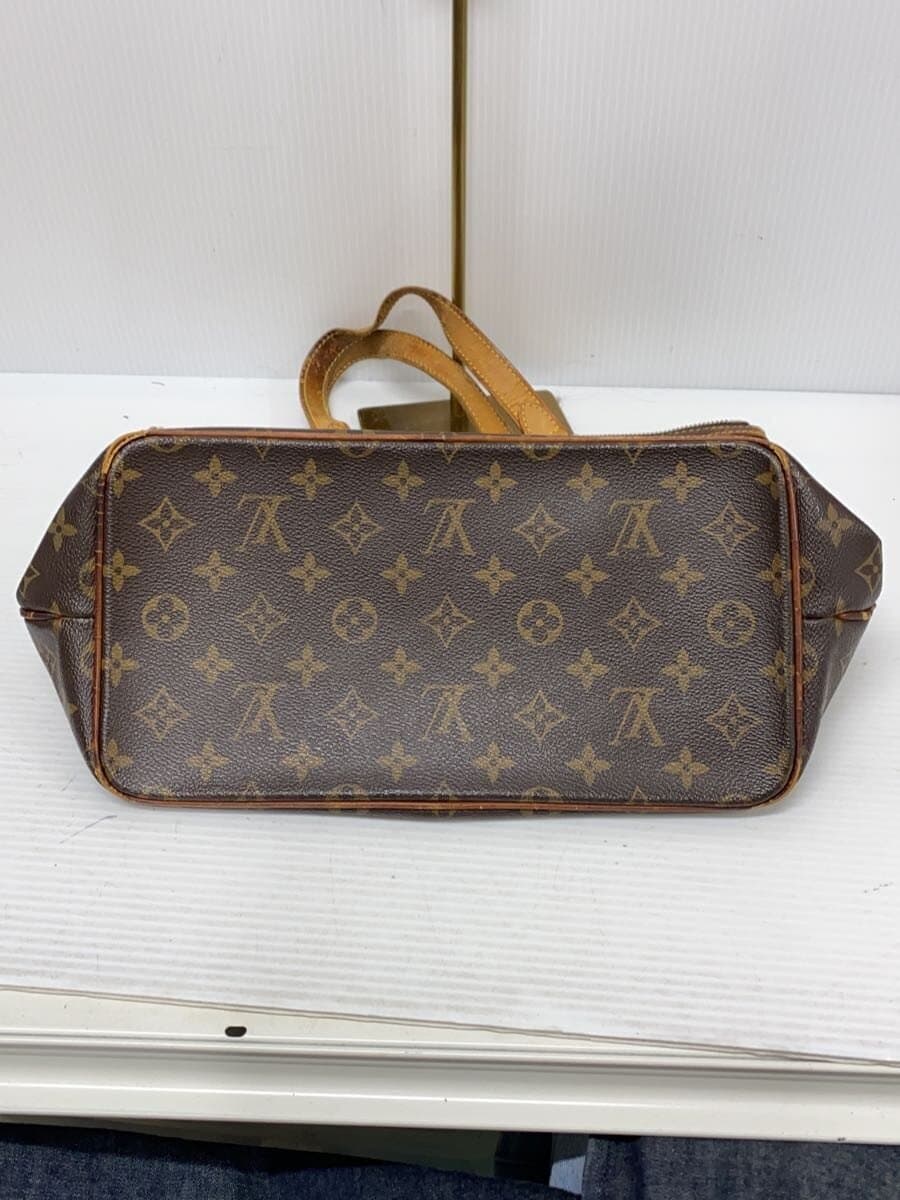 LOUIS VUITTON Palermo PM_Monogram Canvas PVC BRW 4