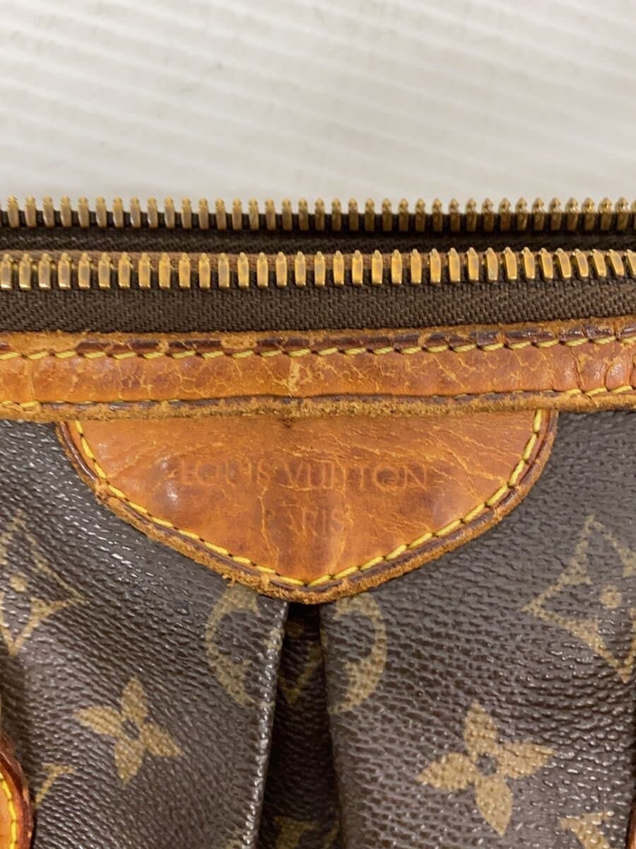 LOUIS VUITTON Palermo PM_Monogram Canvas PVC BRW 5