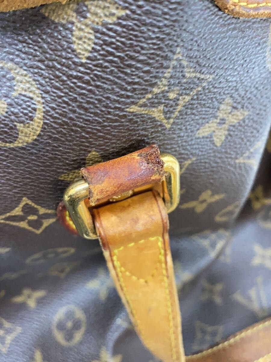 LOUIS VUITTON Palermo PM_Monogram Canvas PVC BRW 7