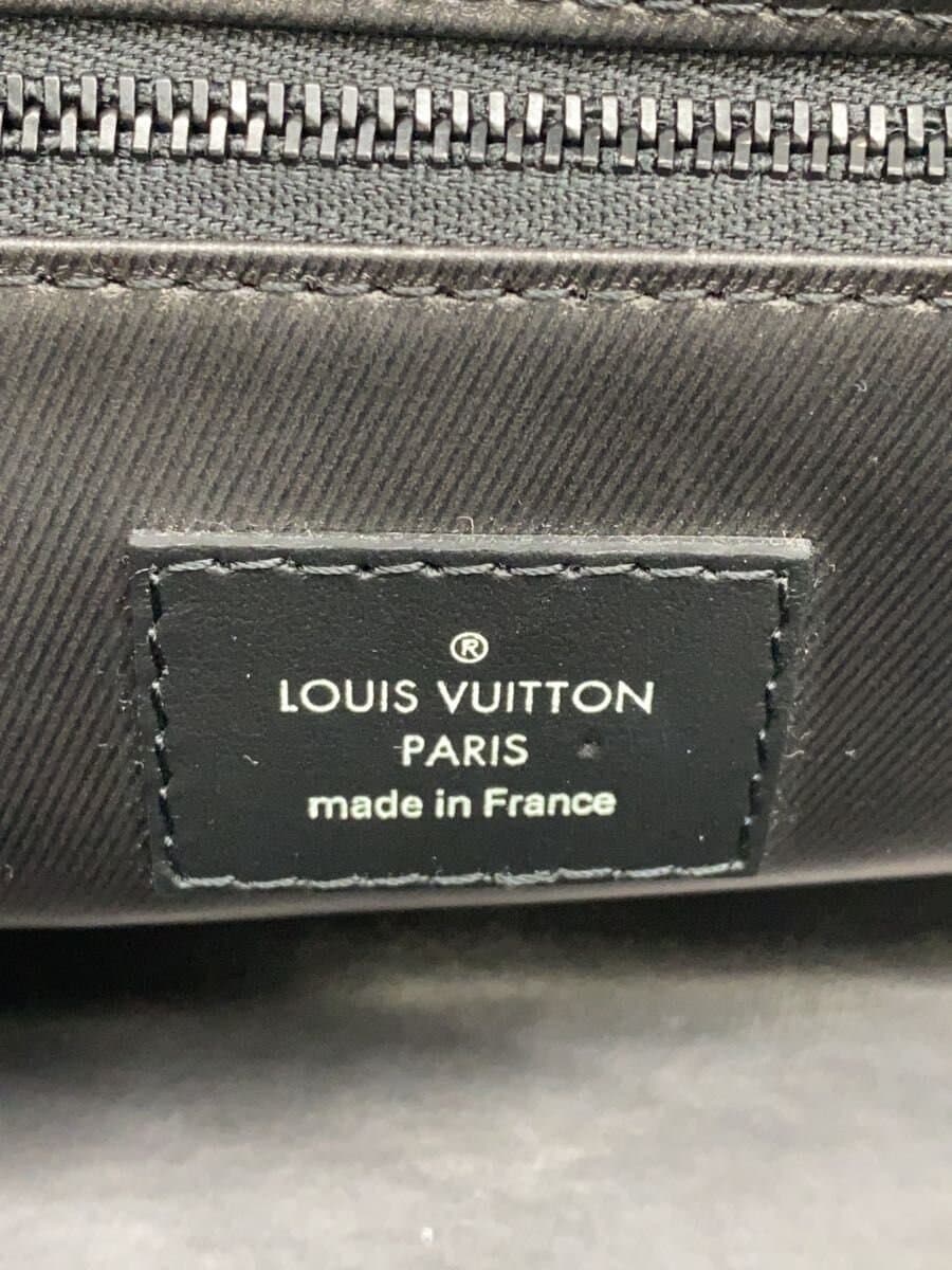 LOUIS VUITTON Snow Dopp Kit Pouch Nylon BLK All Over Pattern M21435 5