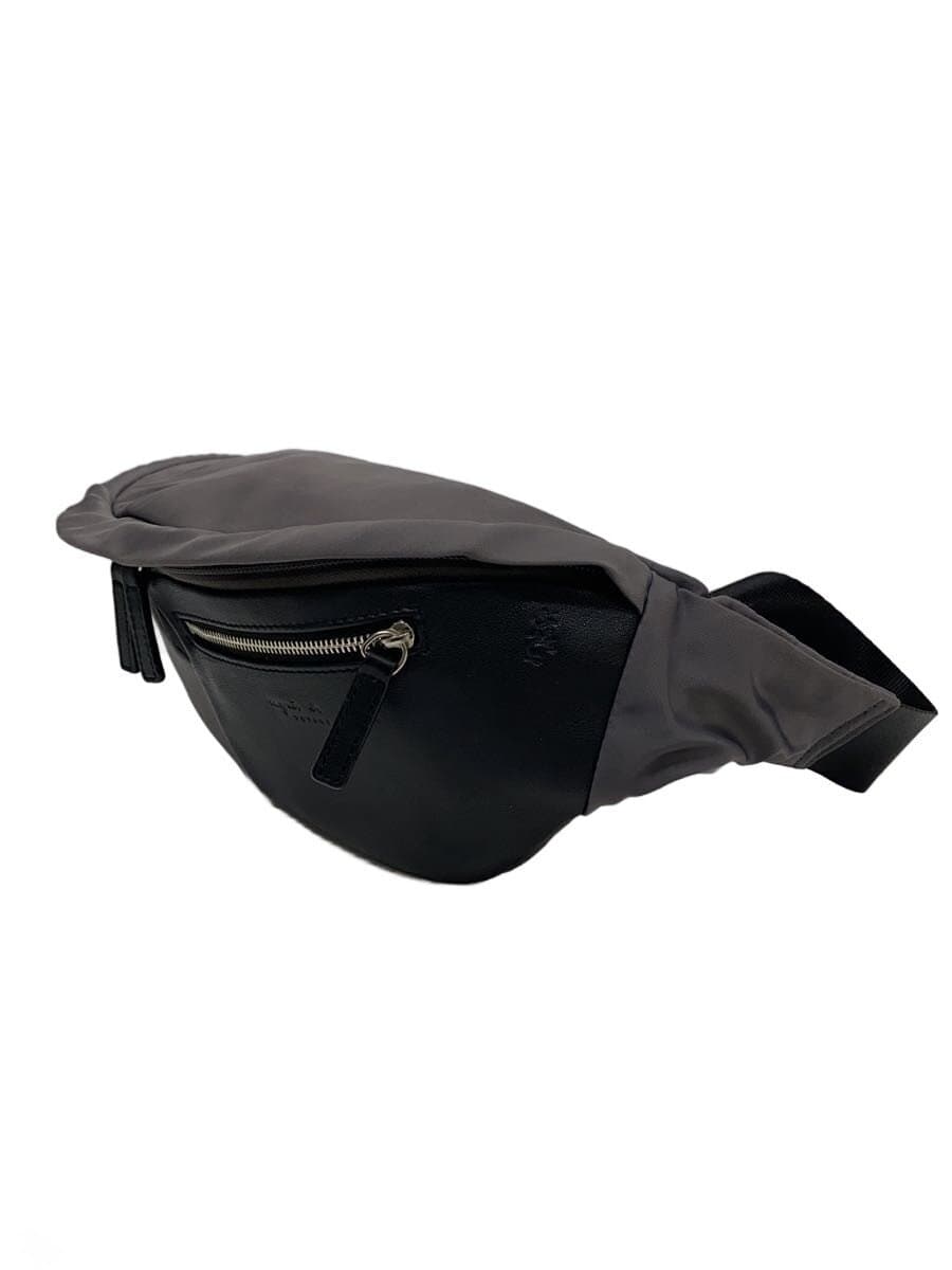 agnes b VOYAGE Waist Bag GRY Solid 2