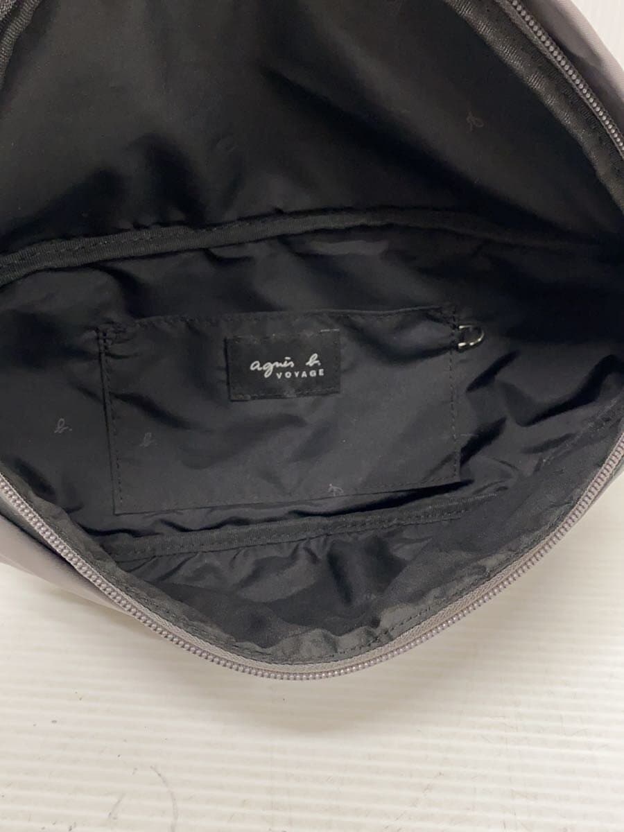 agnes b VOYAGE Waist Bag GRY Solid 6