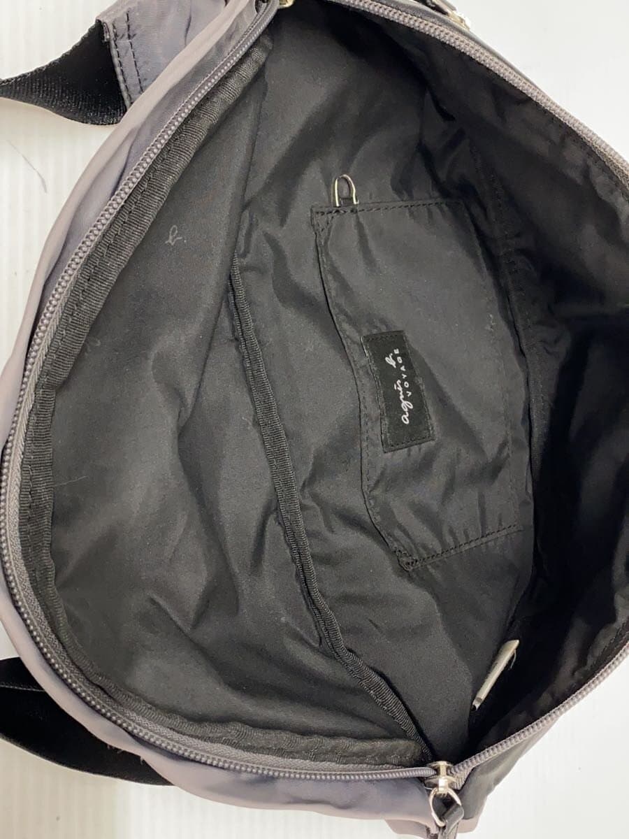 agnes b VOYAGE Waist Bag GRY Solid 7