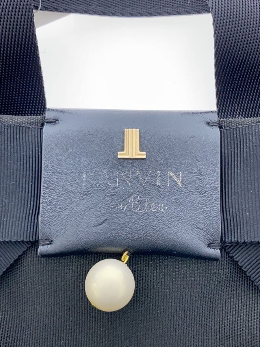 LANVIN en Bleu tote bag -- BLK plain 5