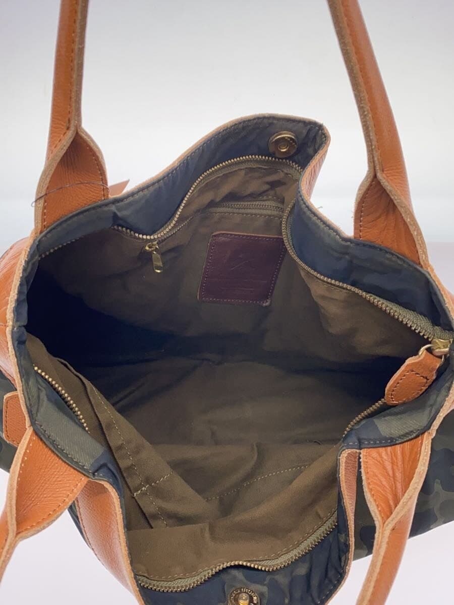 REGALO tote bag nylon khaki camouflage RE-5830 6