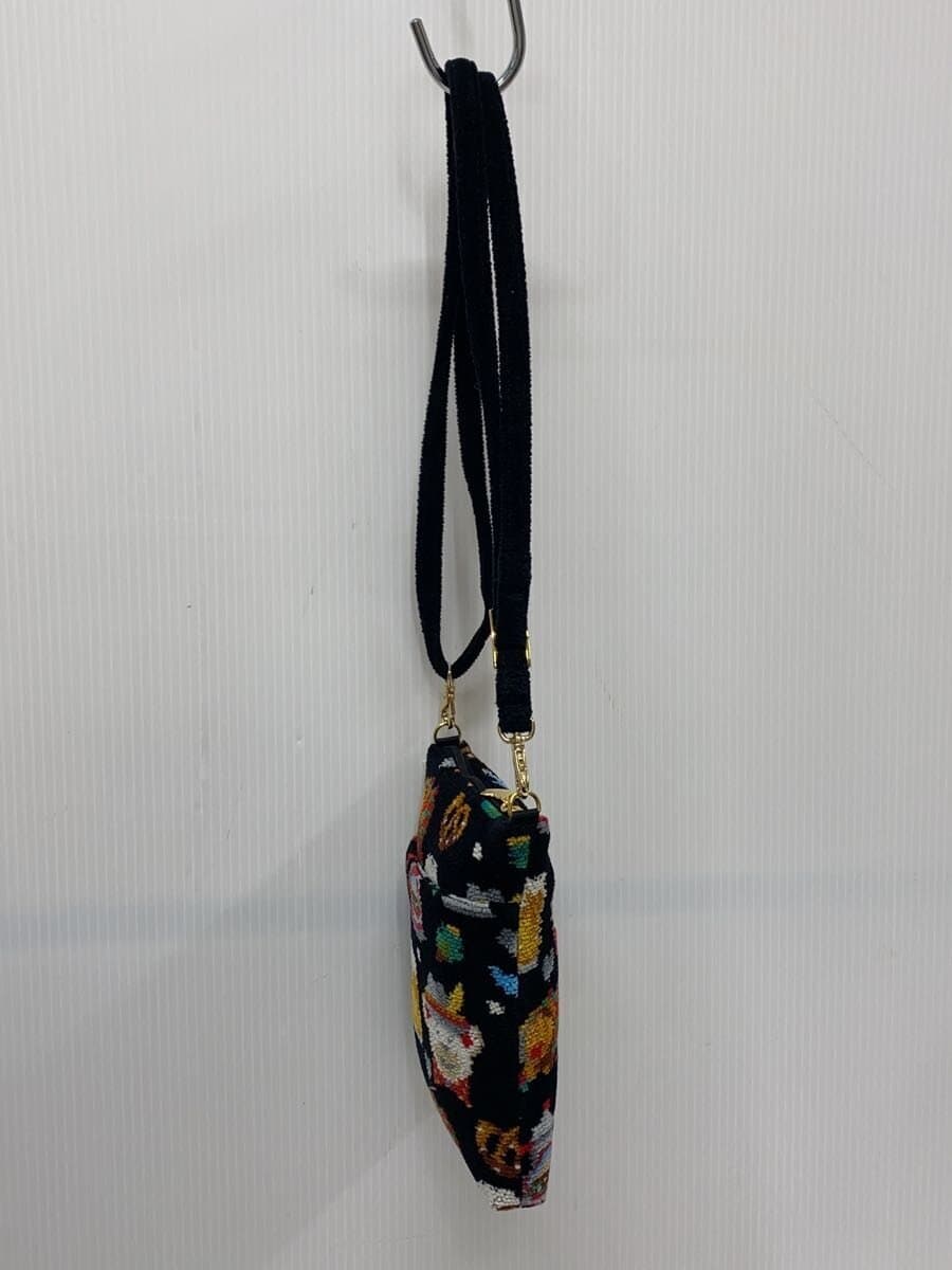 FEILER Prost Smartphone Shoulder Shoulder Bag Velour BLK All Over Pattern 2