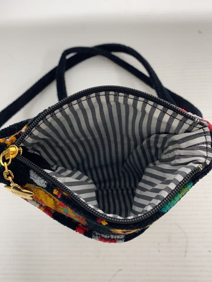 FEILER Prost Smartphone Shoulder Shoulder Bag Velour BLK All Over Pattern 6