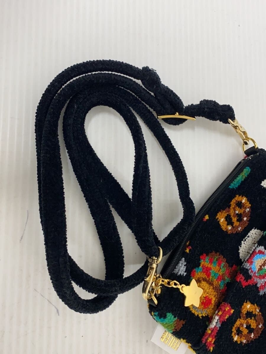 FEILER Prost Smartphone Shoulder Shoulder Bag Velour BLK All Over Pattern 8