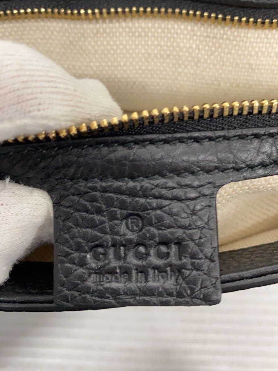 GUCCI Shoulder Bag_SoHo _Interlocking G Leather BLK 7
