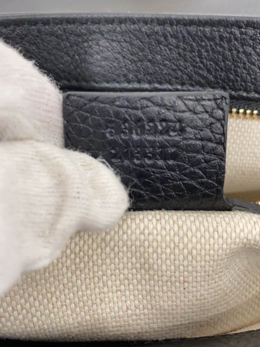 GUCCI Shoulder Bag_SoHo _Interlocking G Leather BLK 8