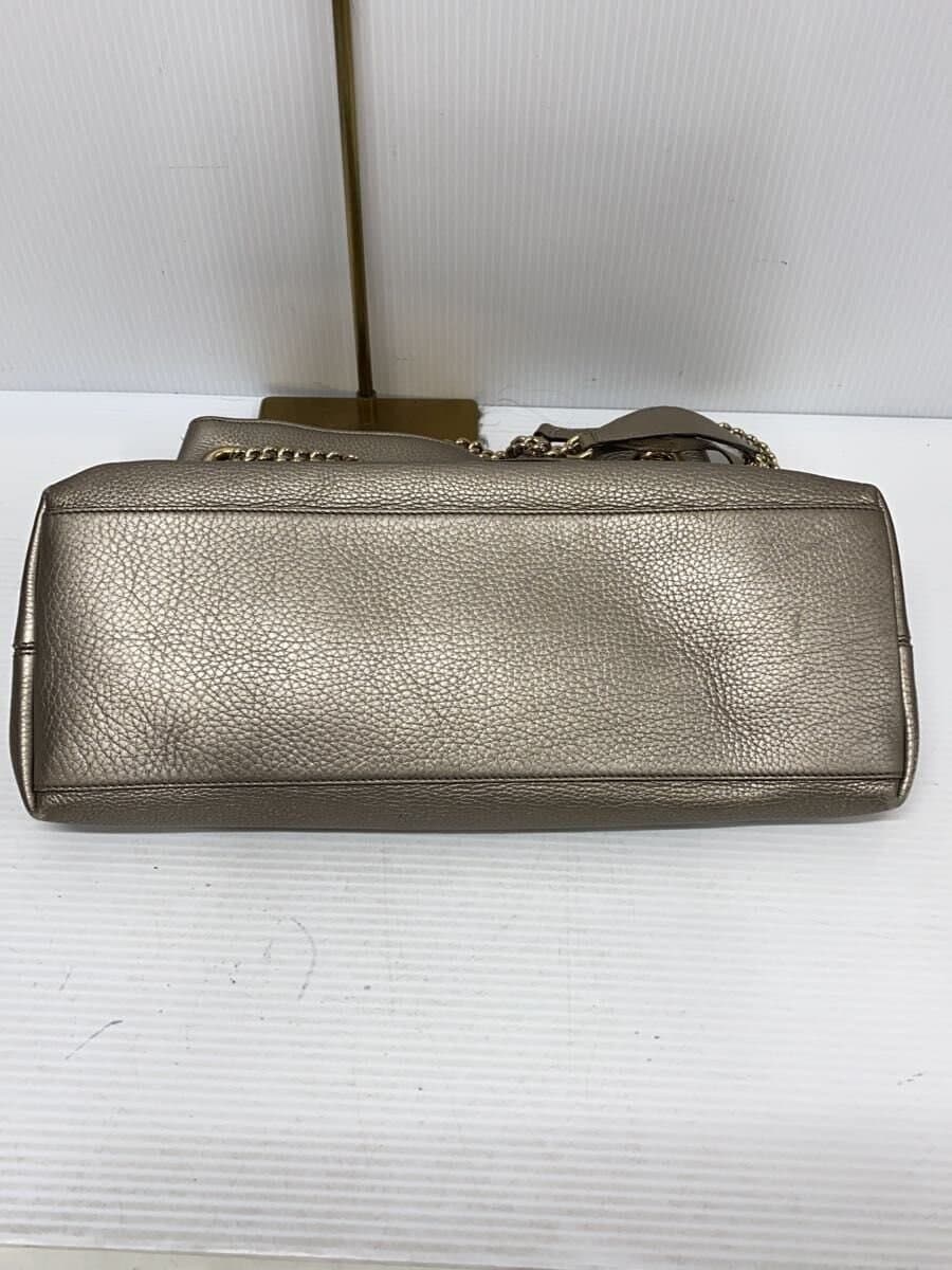 GUCCI Chain Tote Bag_SoHo Leather GLD 4