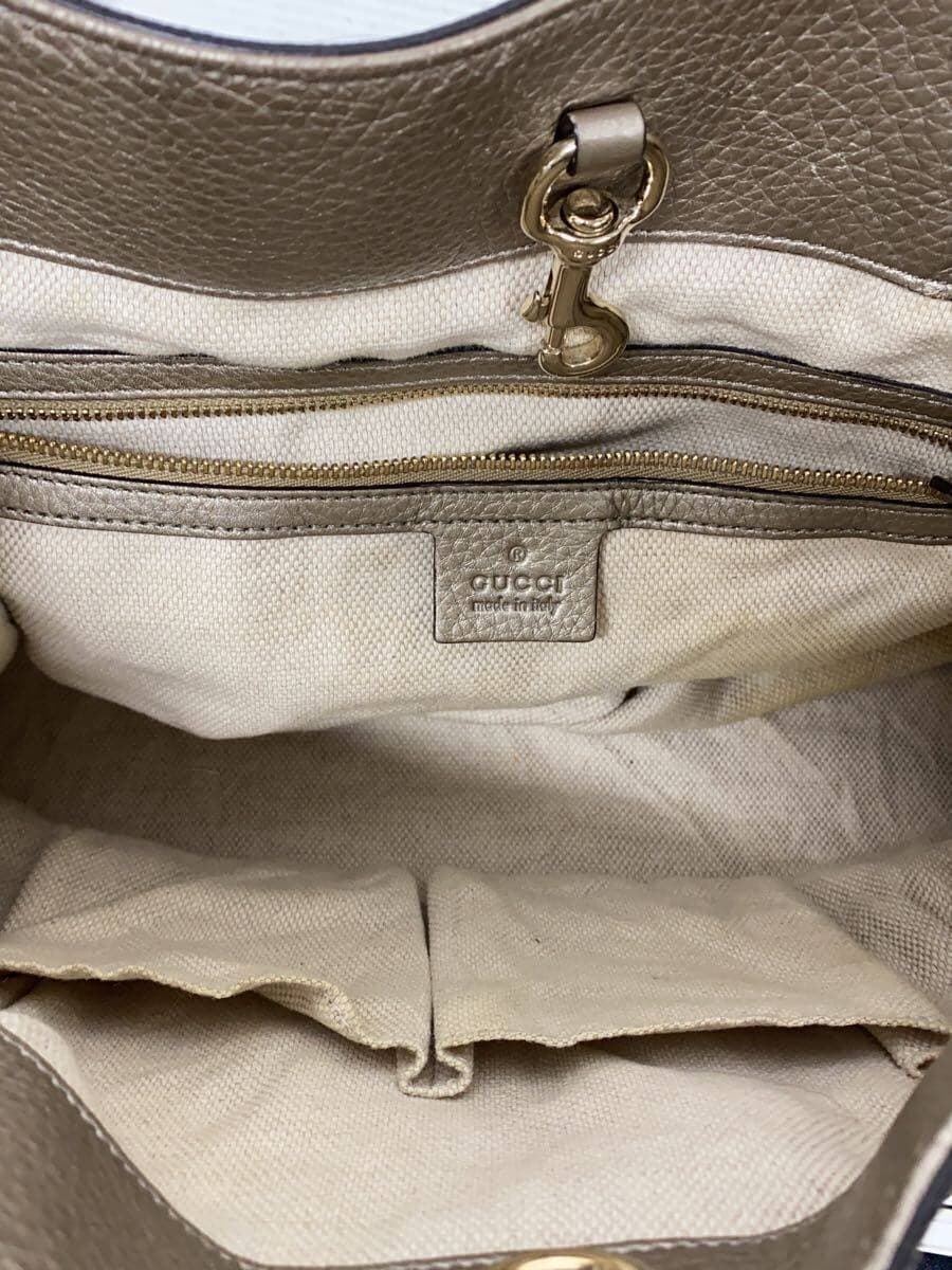 GUCCI Chain Tote Bag_SoHo Leather GLD 6