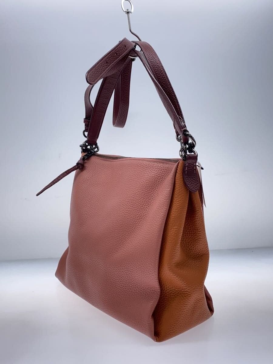 COACH shoulder bag -- PNK plain C0826 2