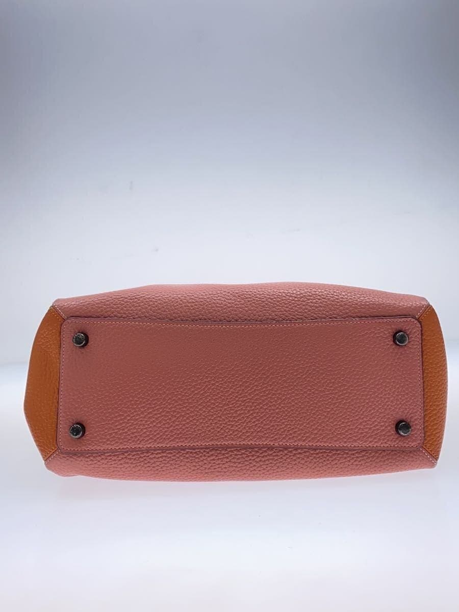 COACH shoulder bag -- PNK plain C0826 4