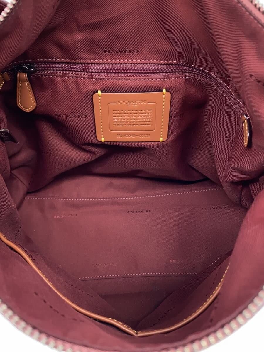 COACH shoulder bag -- PNK plain C0826 6