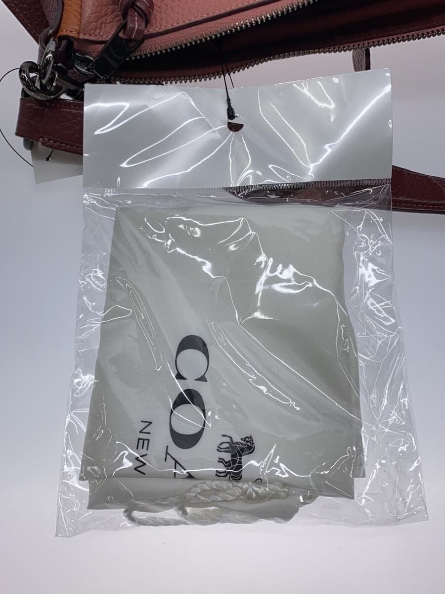 COACH shoulder bag -- PNK plain C0826 7