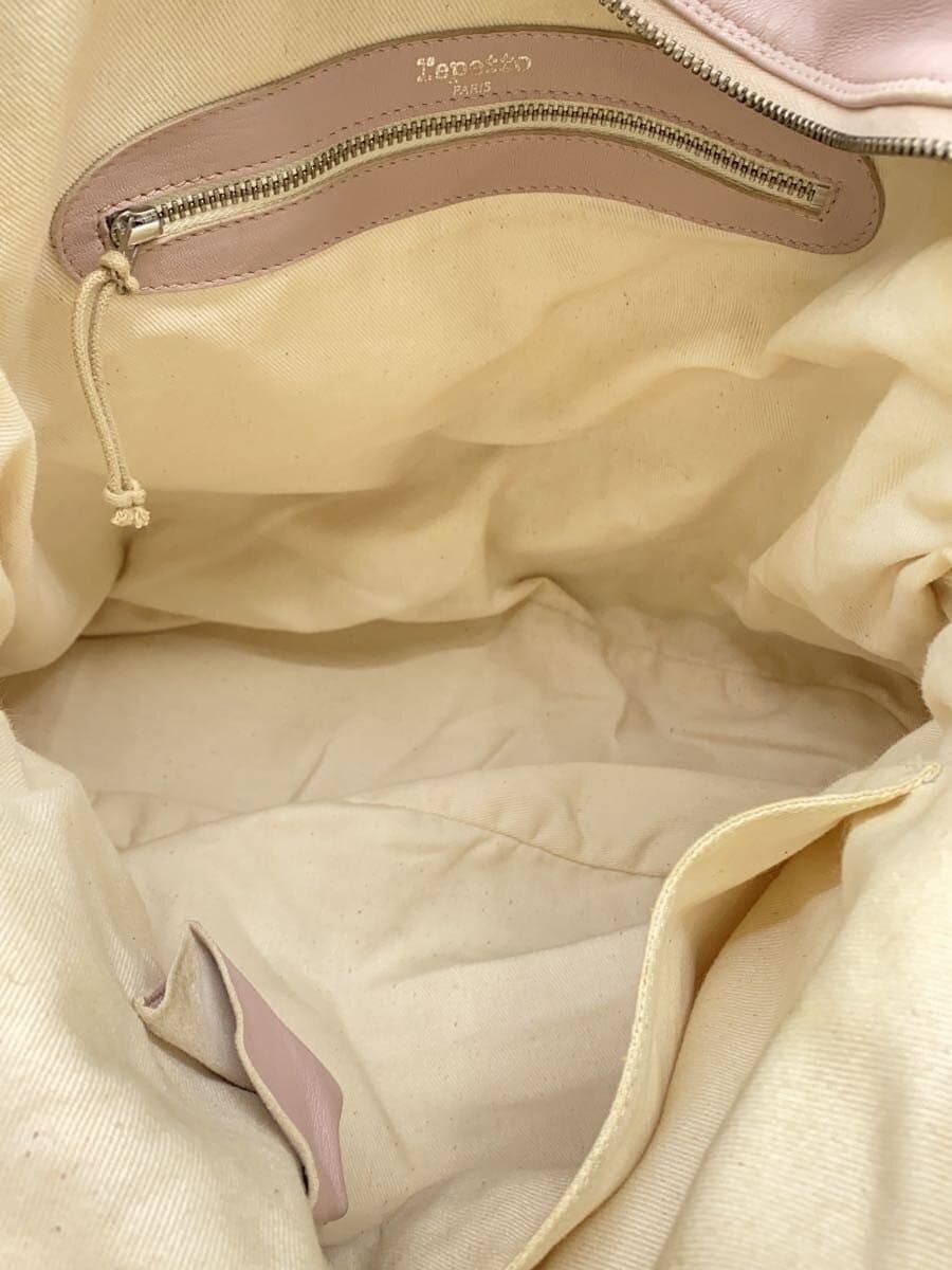 Repetto tote bag leather PNK plain 6